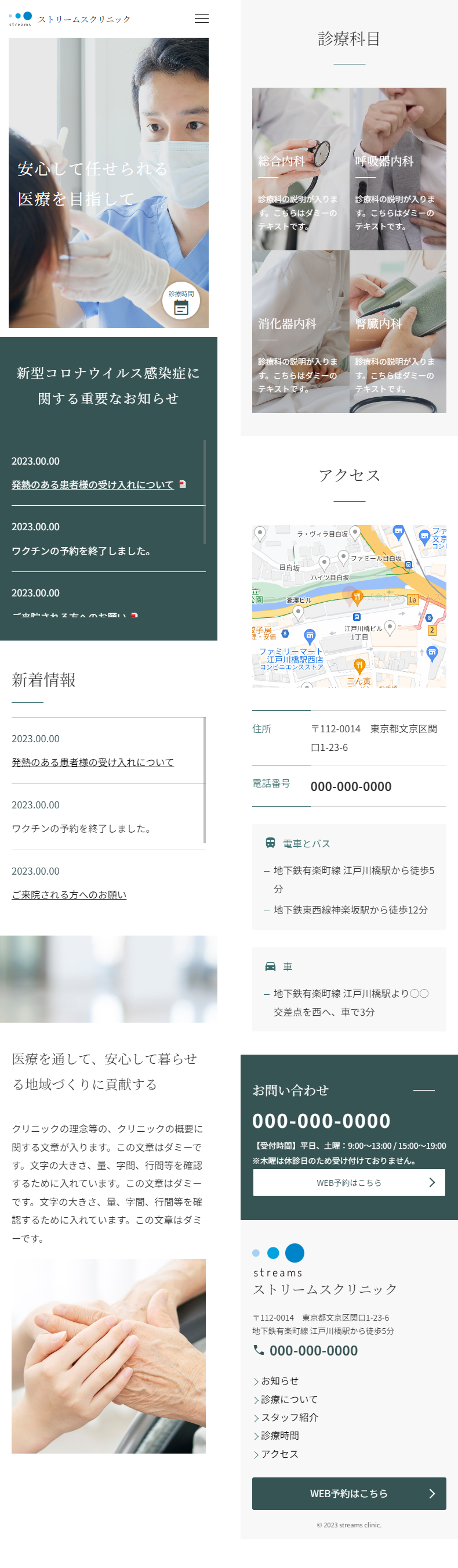 画像：医繋.net テンプレート